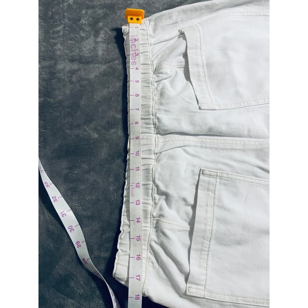 NWT J.Crew Drawstring Pants Size 32 Soft White Causal Comfortable 100% Cotton - Picture 10 of 12